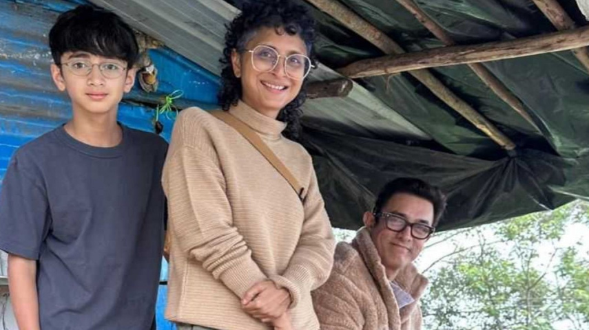 Aamir Khan enjoys road trip with ex-wife Kiran Rao and son Azad; see PIC