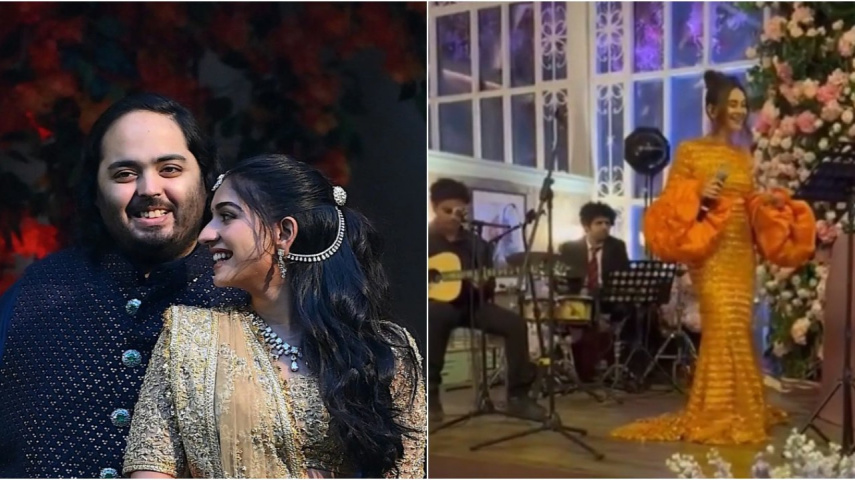 Anant Ambani-Radhika Merchant Pre-Wedding Festivities: Shibani Akhtar serenades guests with Aaiye Meharban