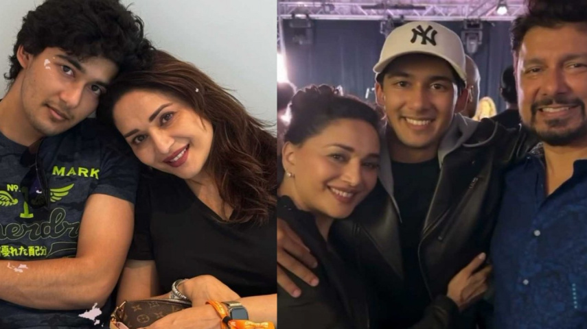 WATCH: Madhuri Dixit drops adorable throwback glimpses to wish son Arin on 21st birthday; pens sweet note