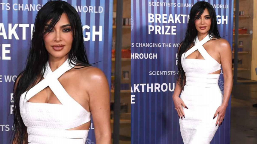 Kim Kardashian, The Kardashians, Gown, Dress, Style, White, Hot, sexy, Fashion