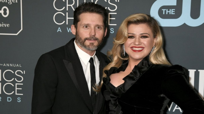 Kelly Clarkson and ex husband Brandon Blackstock- Getty Images 