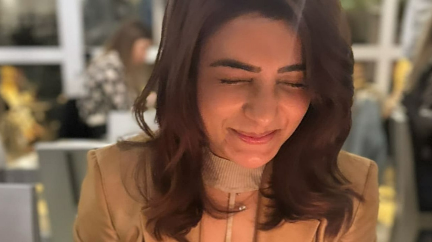 PIC: Samantha Ruth Prabhu cuts her birthday cake and sends a sweet message to fans