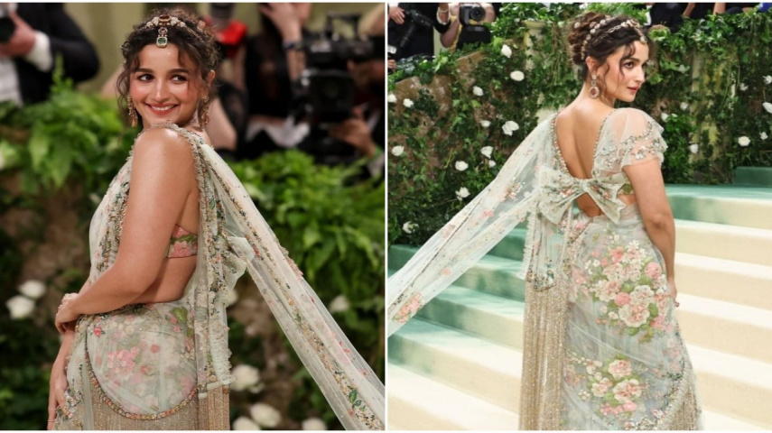 Met Gala 2024: Netizens hail Alia Bhatt’s ‘princess' look; laud her for representing Indian culture in saree