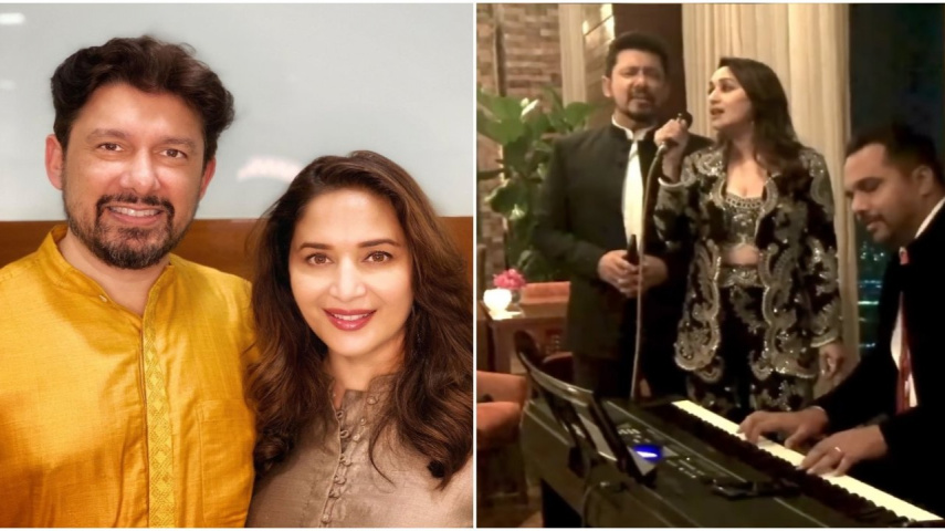 Madhuri Dixit and Sriram Nene sing Ed Sheeran's Perfect in a throwback VIDEO; fans are amazed
