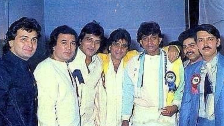 Rishi Kapoor, Mithun Chakraborty, Rajesh Khanna, Vinod Khanna