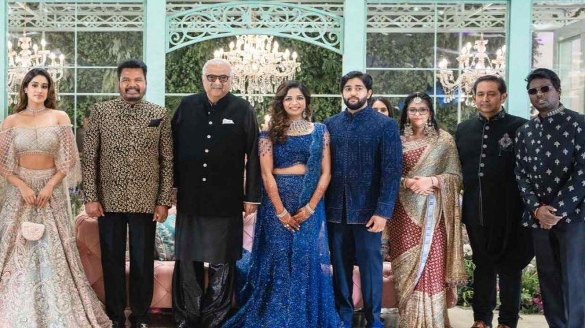 Know more about Aishwarya Shankar's wedding reception
