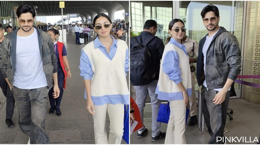 Sidharth Malhotra-Kiara Advani spotted at airport; WATCH Yodha actor's reaction to pap who says, ‘I love you’