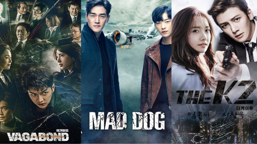 Vagabond (SBS), Mad Dog (KBS), The K2 (tvN)