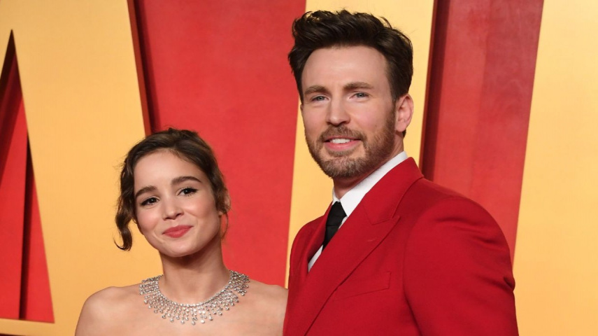 Chris Evans and Alba Baptista- Getty Images 
