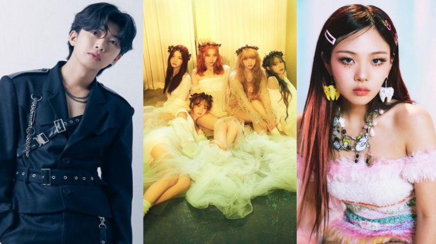 Lim Young Woong (Lim Young Woong Twitter), LE SSERAFIM (Supply Track), BIBI (Melon)