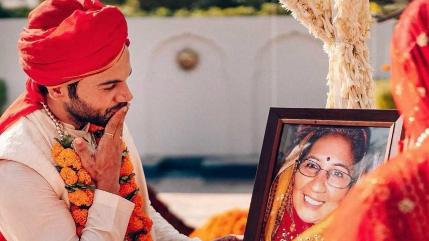 PIC: Rajkummar Rao shares heartfelt post on mother's 8th death anniversary; Ayushmann Khurrana, Vikrant Massey react