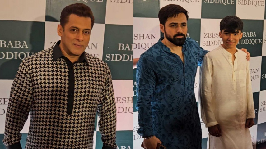 WATCH: Salman Khan, Emraan Hashmi with son, Vijay Varma, Siddhant Chaturvedi arrive at Baba Siddique's Iftar party in style