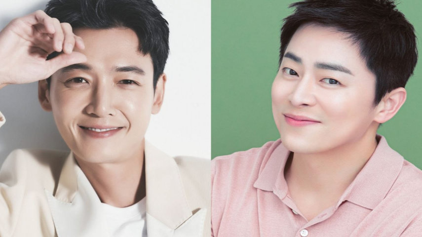 Jung Kyung Ho (credit: Managemnet Allum), Jo Jung Suk (credit: JAM Entertainment)