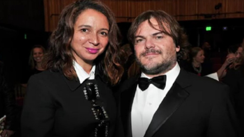 American actress and comedian Maya Rudolph remembers attending high school with Grammy Award-winning actor Jack Black