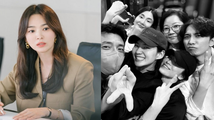 Song Hye Kyo (Image Credits- SBS), Now We Are Breaking Up (Image credits-  Park Hyo Joo's Instagram)