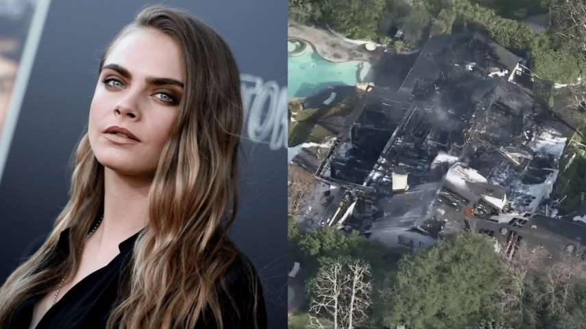 Here's What We Know So Far About Cara Delevingne's $7m Home in LA Which Catches Massive Fire