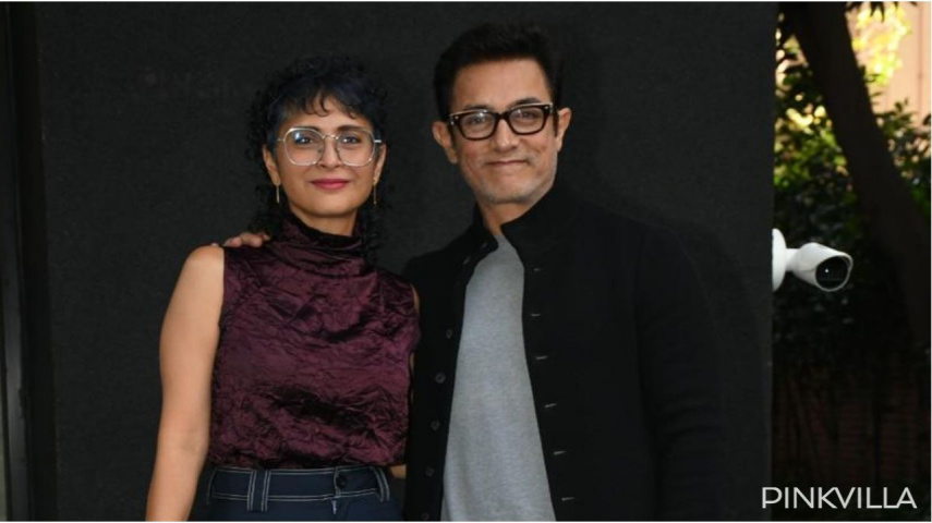 WATCH: Aamir Khan and ex-wife Kiran Rao strike a pose for paparazzi while promoting Laapataa Ladies