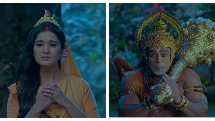 Prachi Bansal and Nirbhay Wadhwa plays Sita and Hanuman in Shrimad Ramayan 