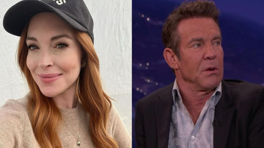 Lindsay Lohan Sends Birthday Message to On-Screen Dad Dennis Quaid; Know His Reply HERE