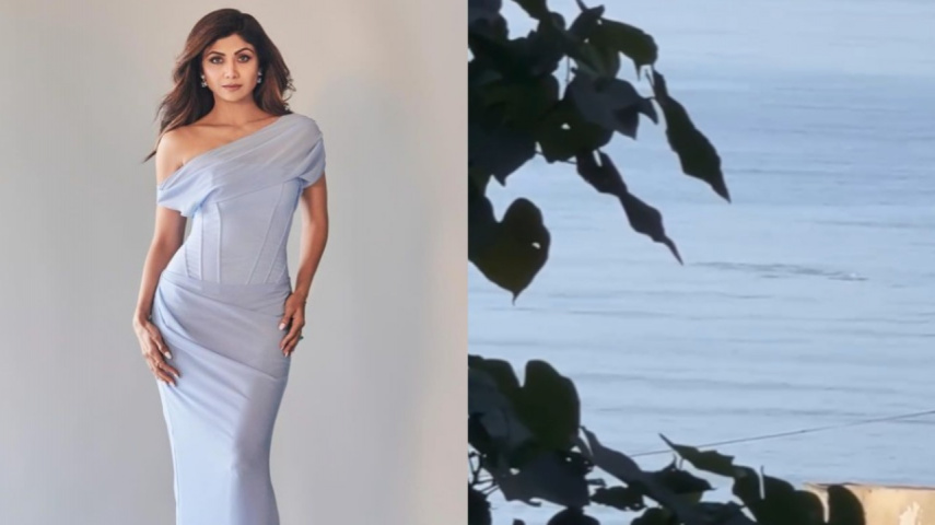 Shilpa Shetty shares VIDEO of dolphin spotting from her seaside home