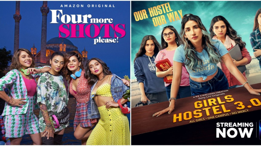 7 Hindi Web Series celebrating camaraderie of female friendships: Four More Shots Please to Girls Hostel