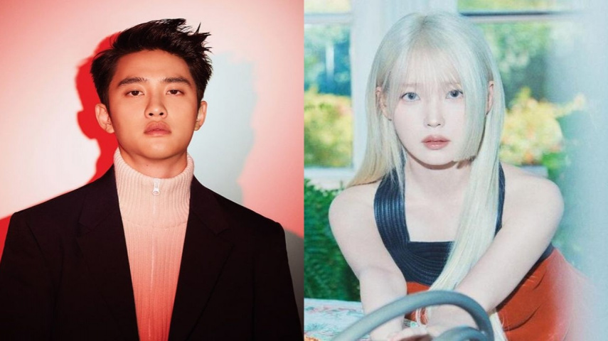 D.O. , IU: Pictures from SM Entertainment, EDAM Entertainment