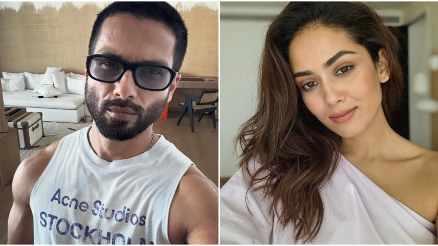 Shahid Kapoor drops morning selfie; Mira Rajput’s playful response about ‘messed-up’ cushions is every wife ever