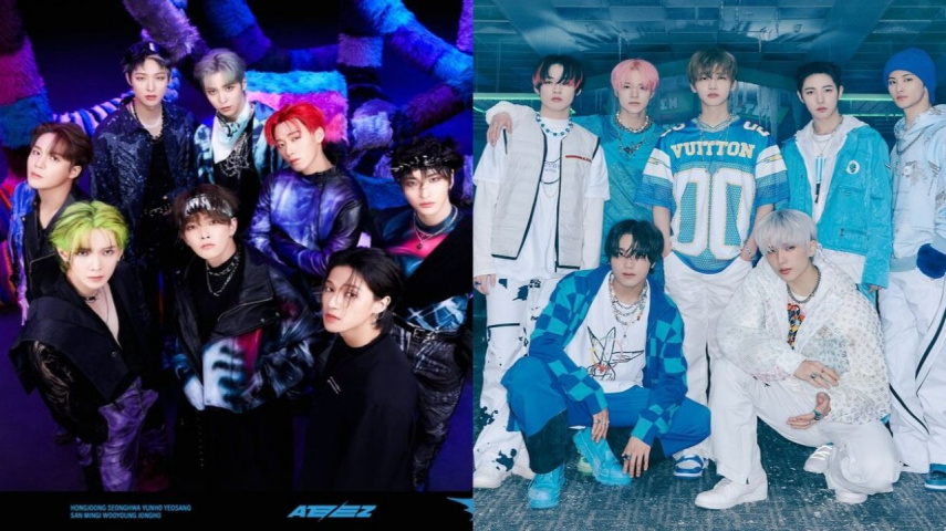 ATEEZ: Image from KQ Entertainment, NCT DREAM: Image from SM Entertainment