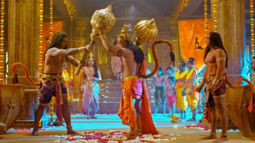 Shrimad Ramayan PROMO: Hanuman tries to save Sugreev from Bali’s anger; stands against him