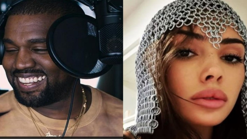 Kanye West (IMDb) and Bianca Censori (BeforeTheyWereFamous / Youtube)