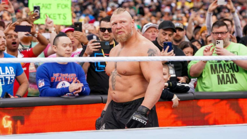 Brock Lesnar was last seen in WWE in SummerSlam 2023