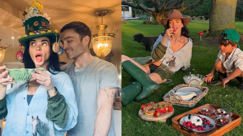 Amy Jackson drops fun PICS from 'Blessed Easter' ft fiancé Ed Westwick and son Andreas; actress pens sweet note