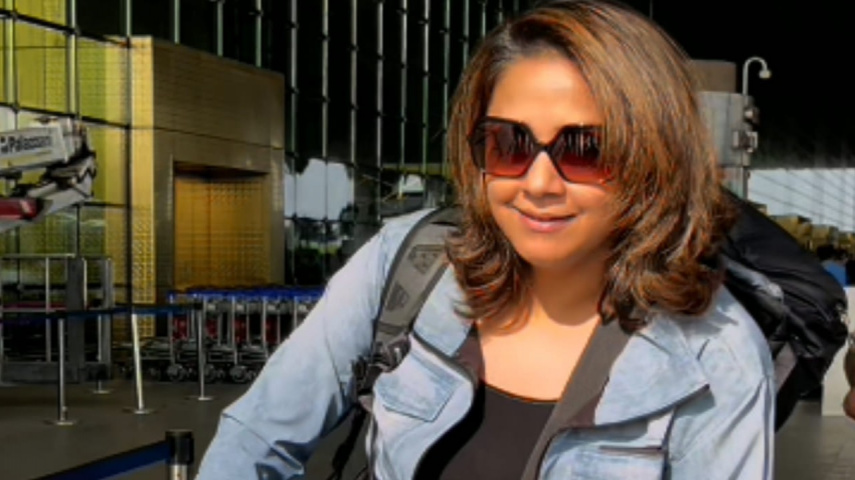 WATCH: Jyotika sports all-denim look as she gets snapped at Mumbai airport
