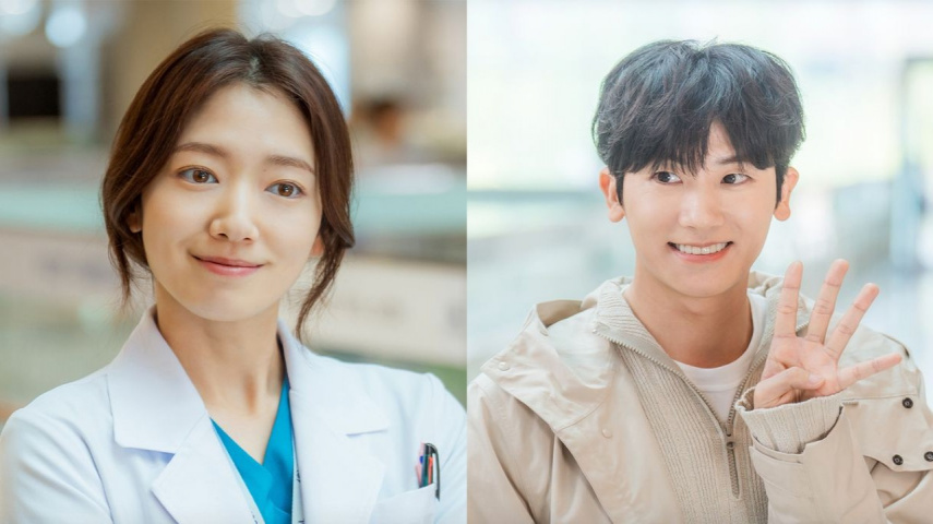 Park Shin Hye and Park Hyung Sik for Doctor Slump: courtesy of JTBC