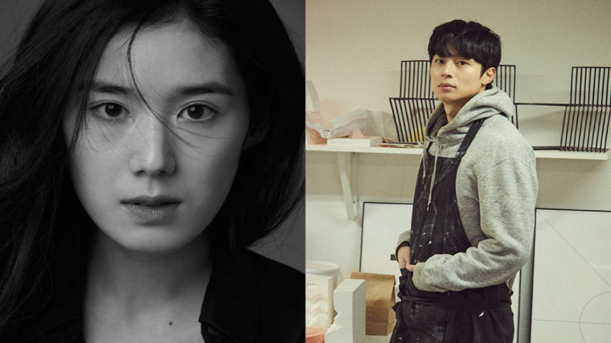 Jung Eun Chae (credit ranking: Jung Eun Chae's Instagram), Kim Chung Jae (credit ranking: Speeker Entertainment)