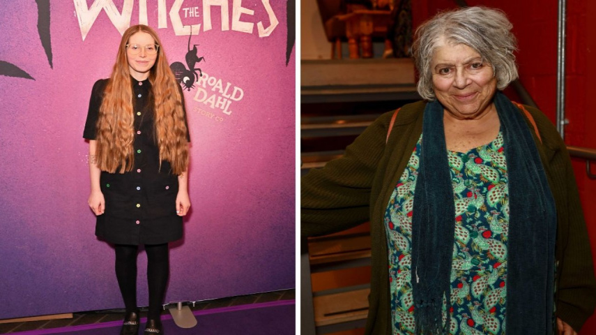 Jessie Cave and Miriam Margolyes (via Getty Images)