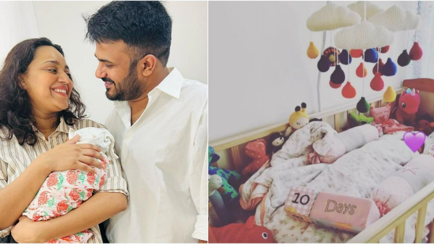 Swara Bhasker gives a peak into baby girl Raabiyaa’s beautifully decorated crib as the little one sleeps-PIC