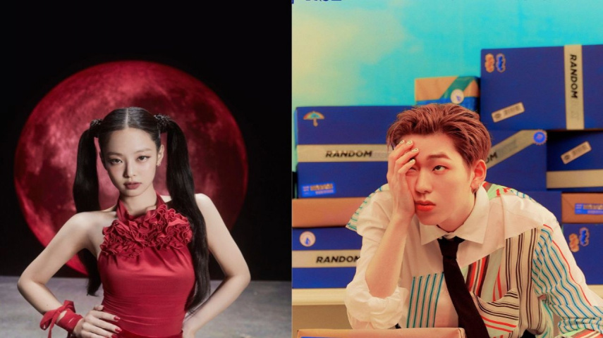 Zico: KOZ Entertainment, BLACKPINK's Jennie: YG Entertainment