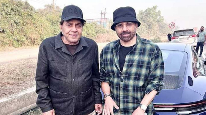 Sunny Deol 'Nikle Gaddi Leke to Udaipur' with father Dharmendra; see their adorable road trip PIC