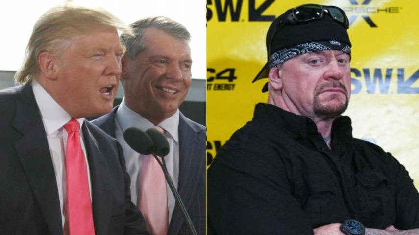The Undertaker Shares Hilarious Donald Trump Moment 