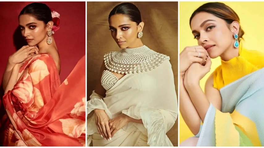 20 of Deepika Padukone's sarees that are all majestic, chic, and perfect for wedding season
