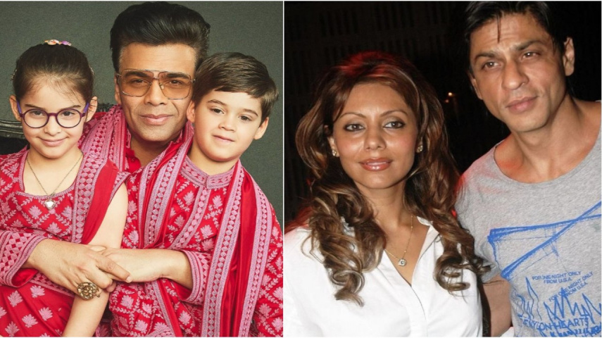 Happy Birthday Yash-Roohi Johar: Did you know Shah Rukh Khan-Gauri Khan are godparents to Karan Johar's twins?