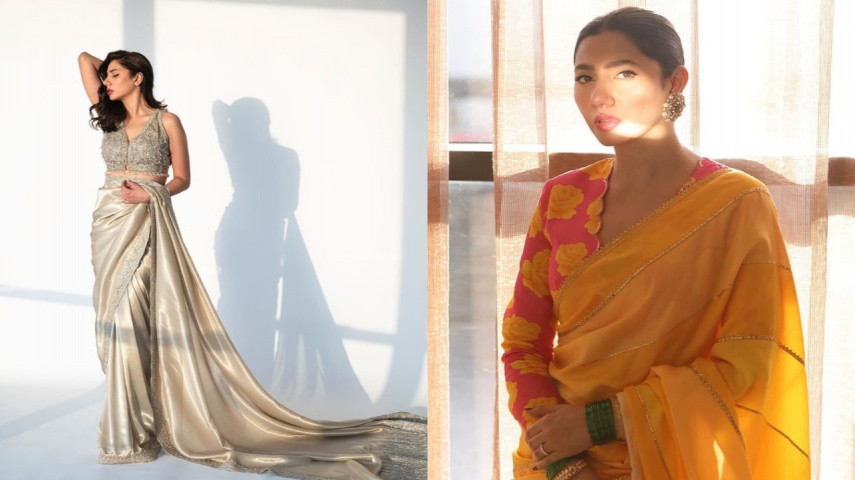 Mahira Khan’s saree styles