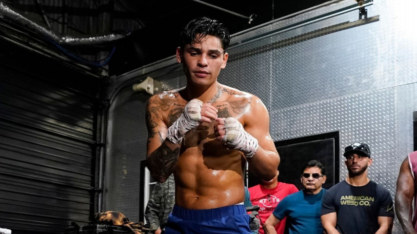 Ryan Garcia Advises Fans That Wine and Weed Are Best To Treat Dementia