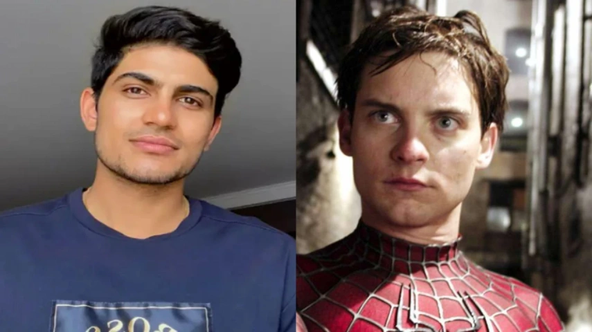 Shubman Gill, Tobey Maguire