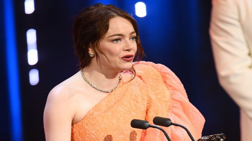 Emma Stone wins Best Leading Actress Award at 2024 BAFTAs (Getty Images)
