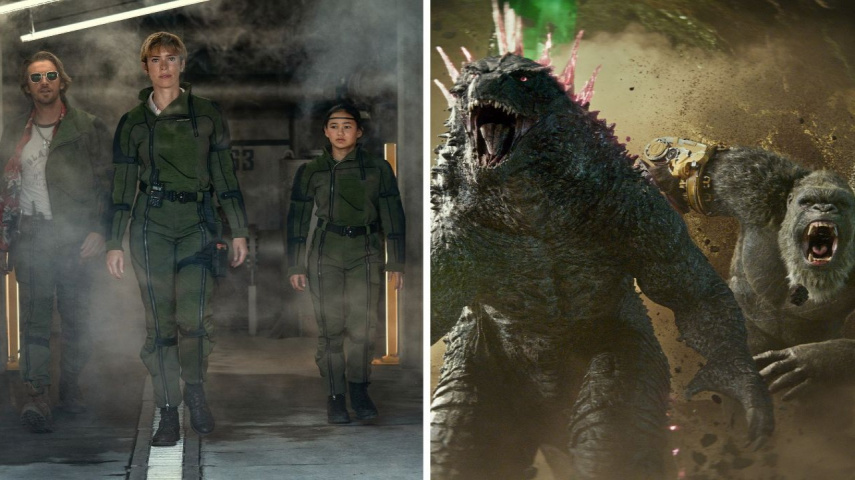 A still from  Godzilla x Kong: The New Empire  (Warner Bros. Discovery) 