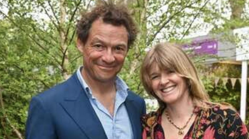 Dominic West and Catherine FitzGerald- Getty Images 