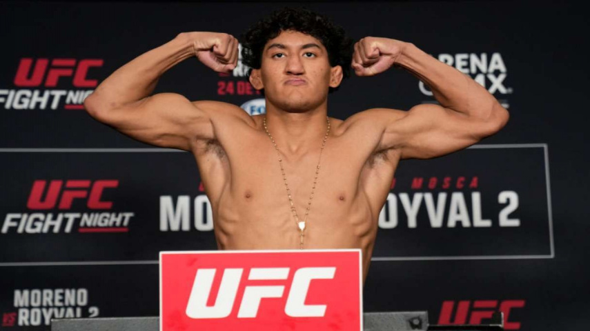 Raul Rosas Jr made his UFC debut at the age of 17. 