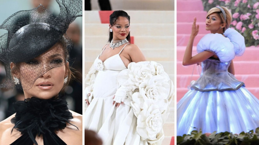 ( From left) - Jennifer Lopez, Rihanna and Zendaya - Getty Images 